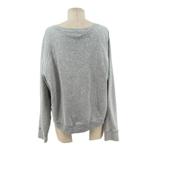 Spiritual Gangster Moon Phase Bridget Raglan Pullover Sweatshirt Gray Size Large - Picture 7 of 10